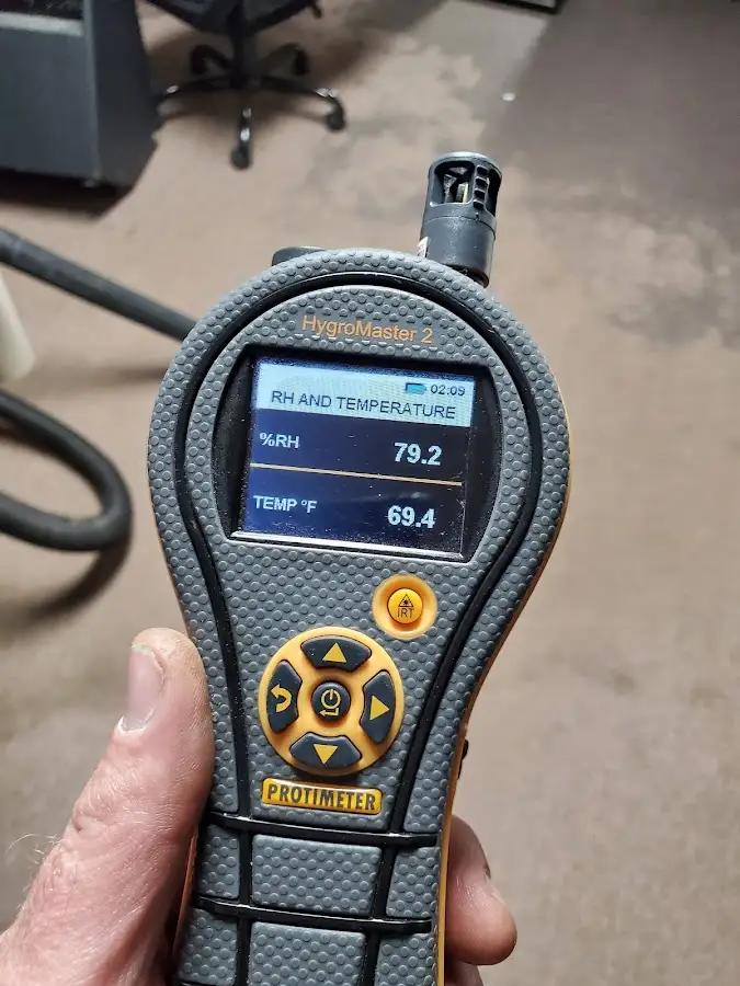 Moisture meter humidity assessment for Fire & Smoke Damage Restoration in Ephrata