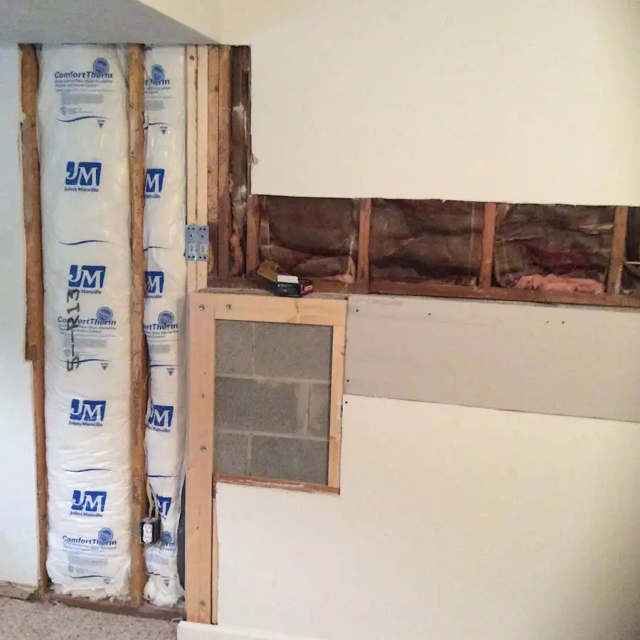 Wall insulation replacement during Odor Removal & Deodorization in Ephrata